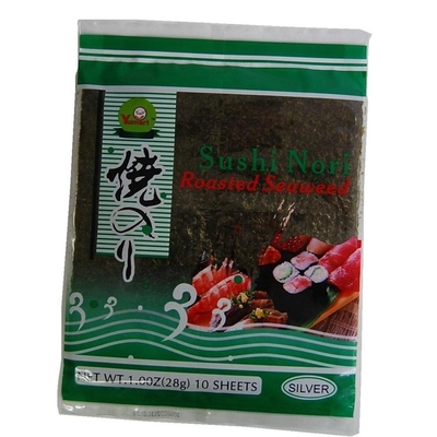 Dark Green 10 Sheets Yaki Nori Seaweed sushi nori sheets 19*21CM