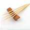Disposable Eco Friendly Bamboo Skewers Fruit Sticks Heat Resistant