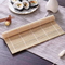 Japanese Style 24cm 27cm Bamboo Sushi Mat White Natural Color
