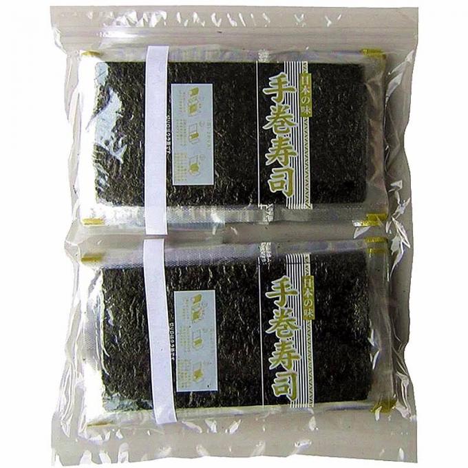 Grade A Crispy Roasted Yaki Nori Seaweed 50 Sheets Hand Rolling 0