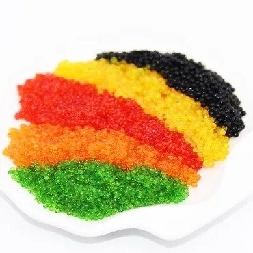 500g Seasoned Capelin Roe Masago Orange For Japanese Cuisines