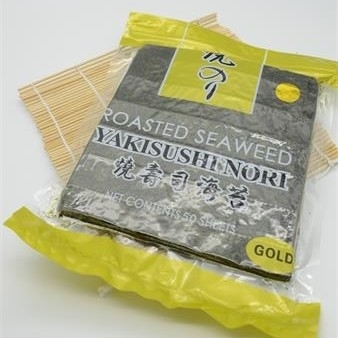 Roasted Alga Sushi Yaki Nori Seaweed 10 Sheets