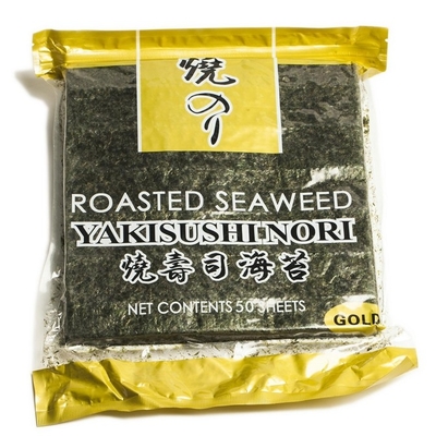 Japanese Yaki Sushi Nori Seaweed Roasted Seaweed Paper 50 Sheets
