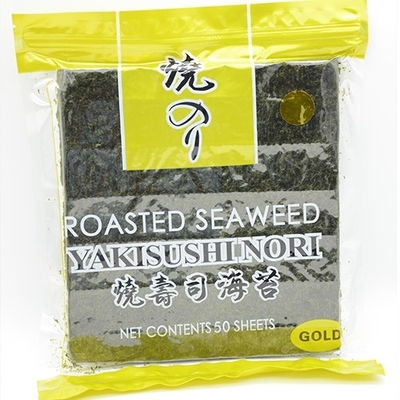 OEM Vacuum Japanese Yaki Sushi Nori Seaweed Dried Algae Sheets