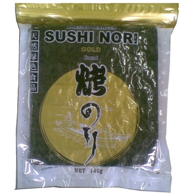 OEM Vacuum Japanese Yaki Sushi Nori Seaweed Dried Algae Sheets