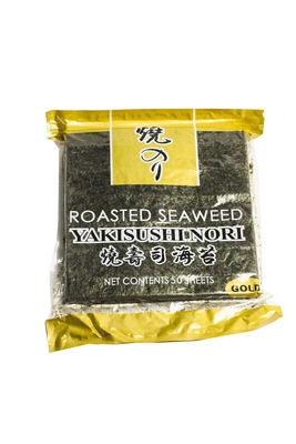 OEM Vacuum Japanese Yaki Sushi Nori Seaweed Dried Algae Sheets