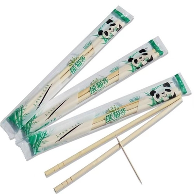 21cm Disposable Round Wooden Chopsticks Environmentally Friendly