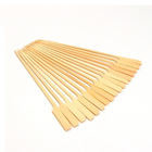 OEM Disposable Bamboo Paddle Skewer Sticks For Fruit Meat Vegetables