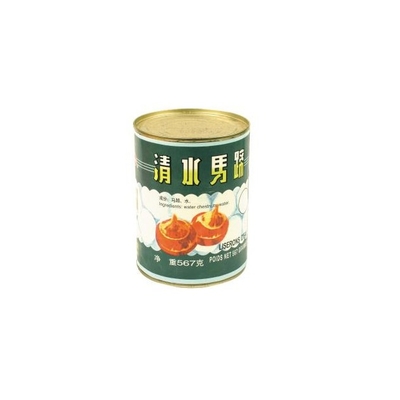 Sweet 425g 567g Canned Fruits Vegetables Water Chestnut In Syrup