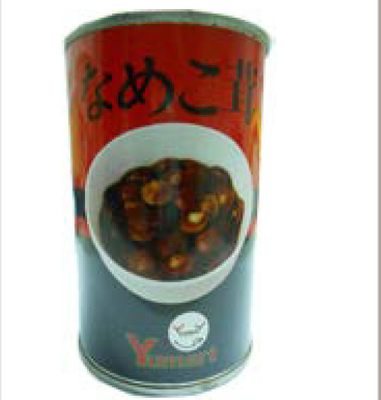 High Temperature Sterilization 400g Straw Mushroom Can Nameko Light yellow