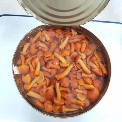 High Temperature Sterilization 400g Straw Mushroom Can Nameko Light yellow