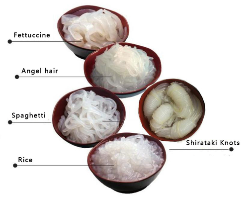 Chinese Organic Low Carb Shirataki Konjac Noodle Sugar Free Health Food