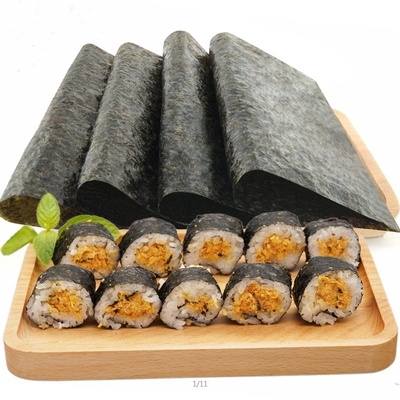 Haccp Oem 50 Sheets Dried Yaki Nori Roasted Seaweed